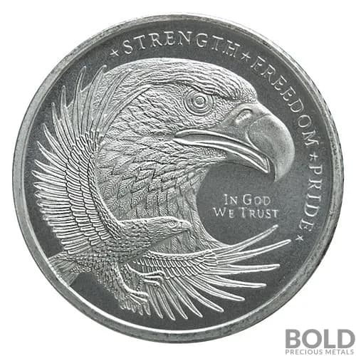 Silver 1/10 oz Eagle Round (Golden State Mint)