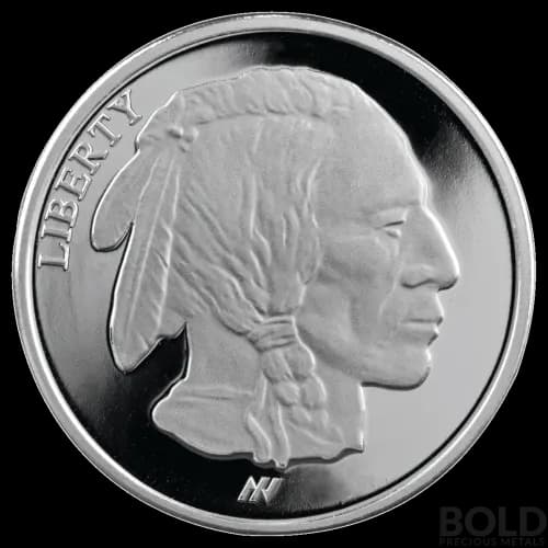 Silver - 1 oz Asahi Buffalo Round Proof