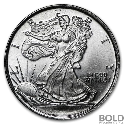 Silver - 1/10 oz Walking Liberty Round