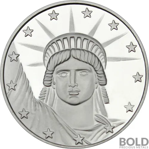 Silver - 1 oz Lady Liberty Round