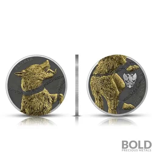 2022 Silver Germania Beasts Fenrir 2-Coin Set