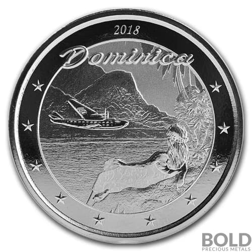 2018 Dominica Silver 'The Nature Isle' 1 oz