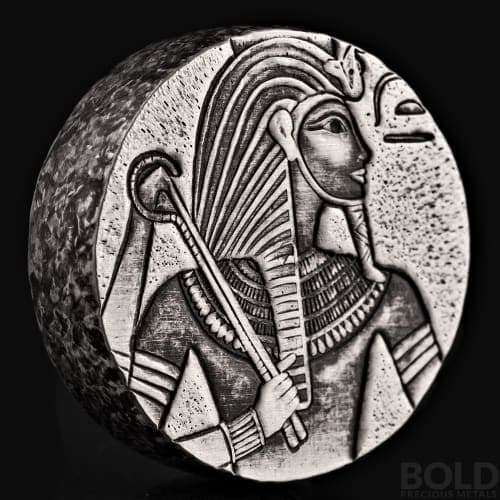 2016 Silver 5 oz Republic of Chad King Tut