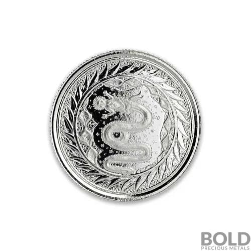 2020 Samoa Serpent of Milan Silver BU 1/2 oz