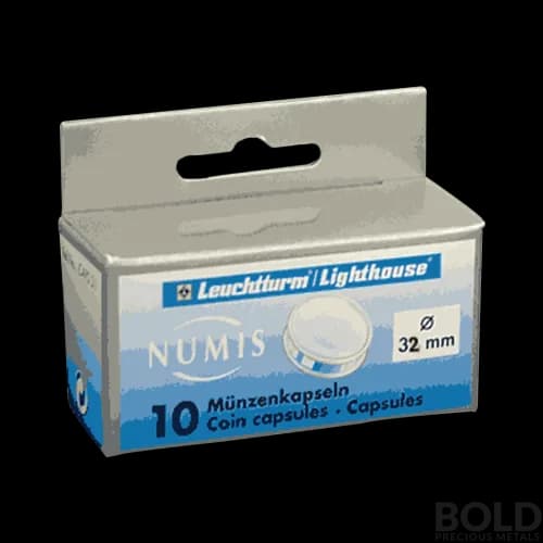 Lighthouse 32mm - Coin Capsules (pack of 10)