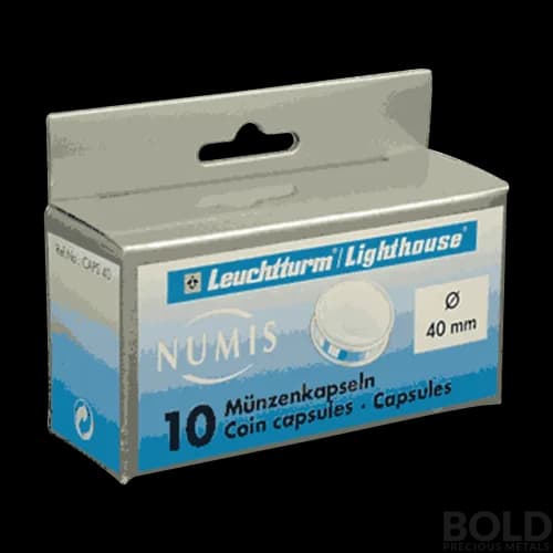 Lighthouse 40mm - Coin Capsules (pack of 10)