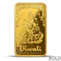 5 Gram PAMP Diwali Gold Bar