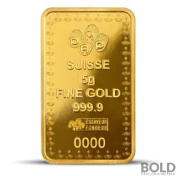 5 Gram PAMP Diwali Gold Bar
