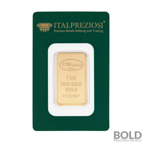 Gold 1 oz Italpreziosi Bar