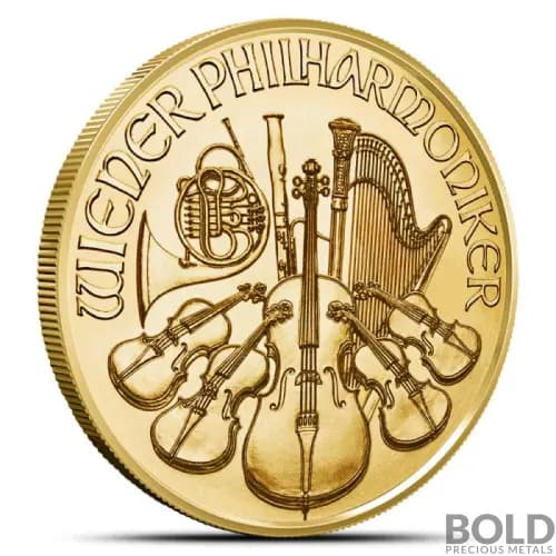 2024 1/4 oz Austrian Philharmonic Gold Coin (BU)