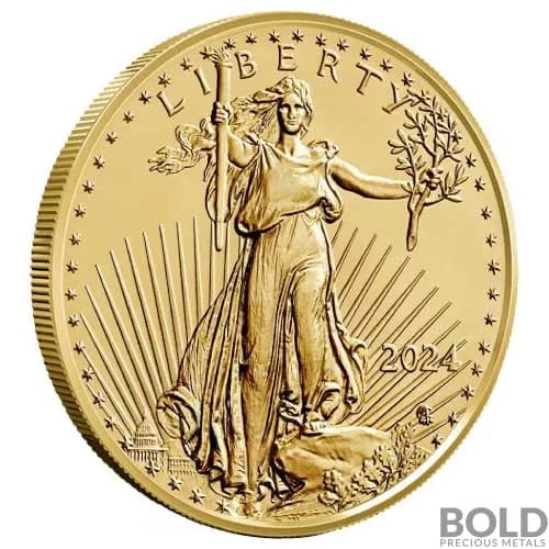 2024 1/4 oz American Eagle Gold Coin (BU)