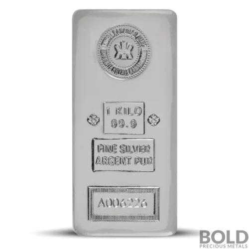 1 Kilo RCM Silver Bar