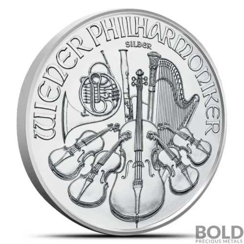 2024 1 oz Austrian Silver Philharmonic Coin (BU)