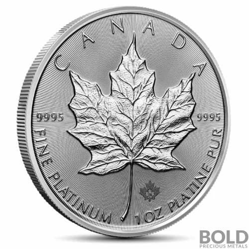 2024 1 oz Canadian Maple Leaf Platinum Coin (BU)