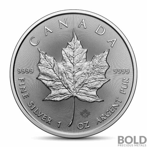 2024 1 oz Canadian Maple Leaf Silver Coin (BU)