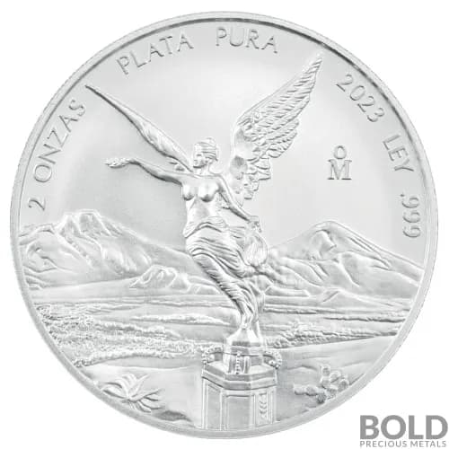 2023 Silver 2 oz Mexican Libertad BU