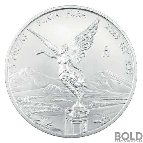 2023 Silver 5 oz Mexican Libertad BU