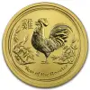 2017 Gold Australia Lunar Rooster - 1 oz