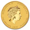 2019 Gold Australia Lunar Pig - 1/4 oz