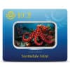 2025 1 oz EC8 St. Lucia Caribbean Reef Octopus Silver Proof Bar (Colored)