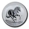 2020 Silver 1 oz Australia Perth Brumby BU