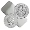 2017 Silver Great Britain Queen's Beasts (The Red Dragon) - 2 oz