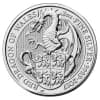 2017 Silver Great Britain Queen's Beasts (The Red Dragon) - 2 oz