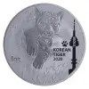 2020 South Korean Tiger 1 oz Silver BU