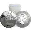 2015 Silver 1 oz New Zealand Lunar Goat