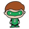 2020 Niue Chibi Collection Green Lantern 1 oz Silver Proof