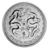2018 Silver Niue Double Dragon - 5 oz