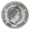 2021 Tuvalu Gods of Olympus: Poseidon 1 oz Silver Antiqued