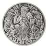2021 Tuvalu Gods of Olympus: Poseidon 1 oz Silver Antiqued
