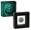 2019 Tuvalu Laughing Buddha Antiqued 1 oz Silver