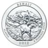 2012 Silver 5 oz ATB Denali, Alaska