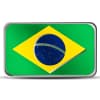 1 oz Brazil Country Flag Silver Bar (Colored)