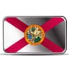 1 oz Florida State Flag Silver Bar (Colored)