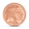 1 oz Golden State Mint Buffalo Copper Round (Box of 500)