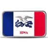1 oz Iowa State Flag Silver Bar (Colored)