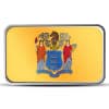 1 oz Alabama State Flag Silver Colored Bar