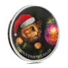 1 oz Purrfect Xmas Tree Killer Silver Round (Color)