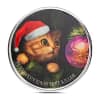 1 oz Purrfect Xmas Tree Killer Silver Round (Color)