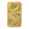 2024 1 oz Australia Rectangular Dragon Gold Coin (BU)