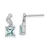 rhodium-plated-diamond-aquamarine-square-post-earrings-ss