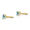 Madi K Aquamarine Earrings