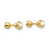 madi-k-polished-cz-and-ball-earrings-5mm