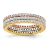 rhodium-plated-gold-and-rose-tone-cz-3-eternity-band-set-ss