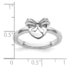 stackable-expressions-heart-with-bow-diamond-ring-ss