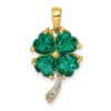 14k-created-emerald-and-diamond-four-leaf-clover-pendant