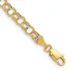 14k-hollow-double-link-charm-bracelet